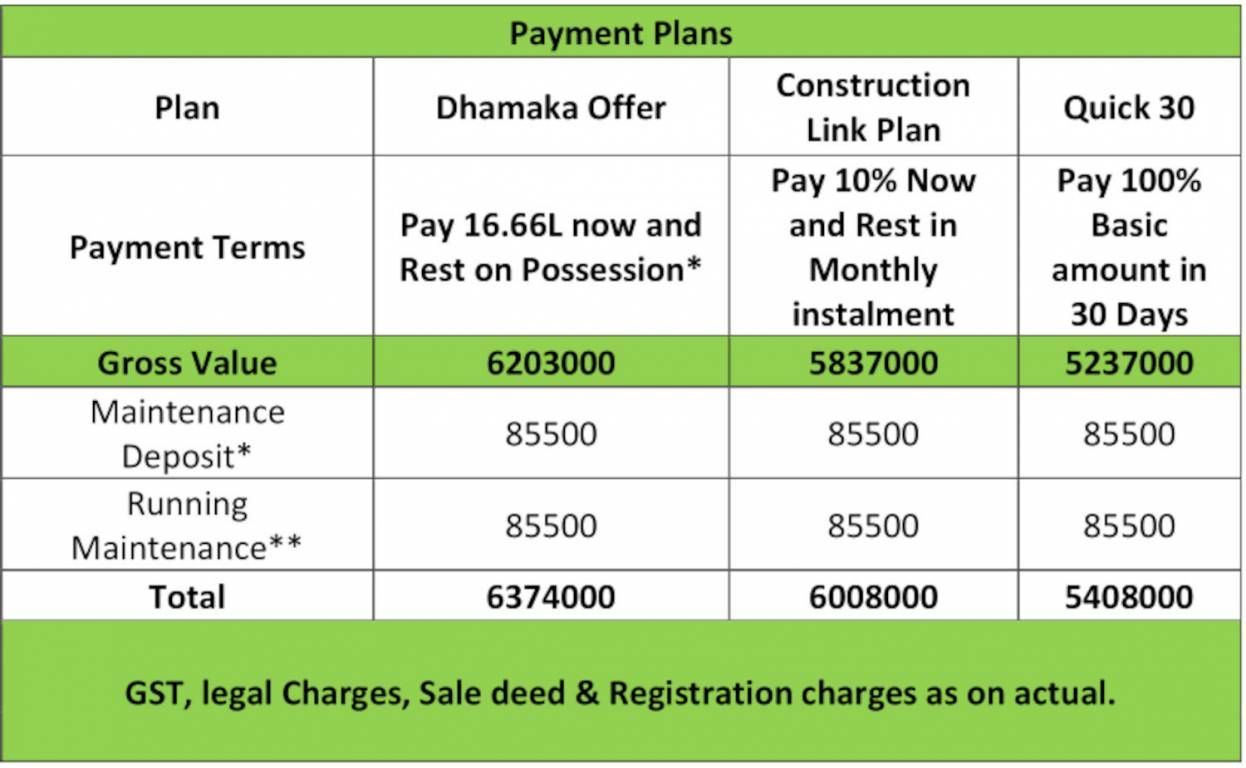 turquoise-greenz Time Linked Payment (TLP) Payment Plan