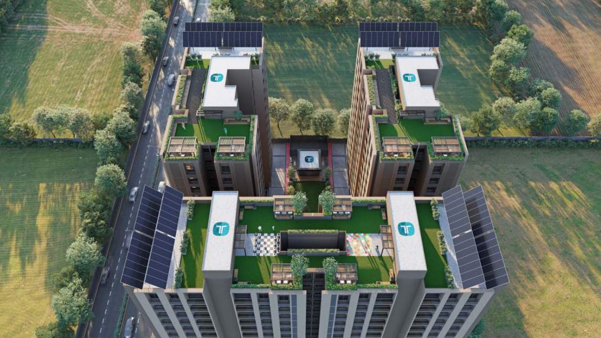  turquoise greenz Terrace Garden