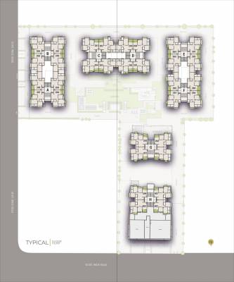  sarathya-west Tower 1 Cluster Plan