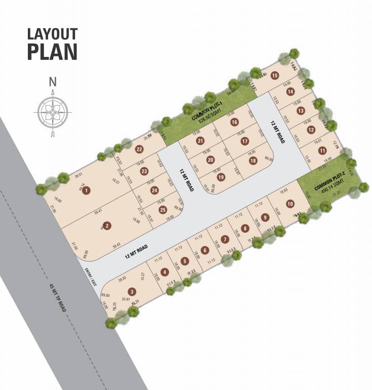  luxuria 3 Layout Plan