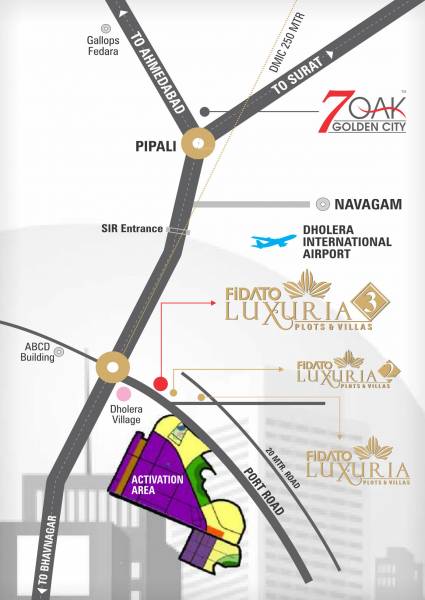 luxuria-3 Location Plan