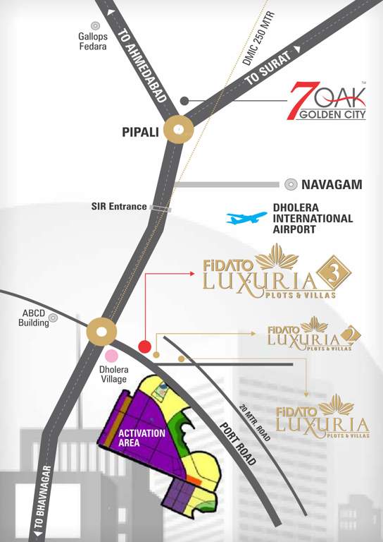  luxuria 3 Location Plan