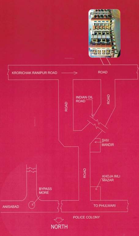 manorma mansion Location Plan