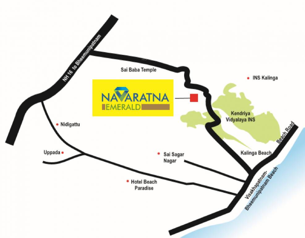 emerald Location Plan