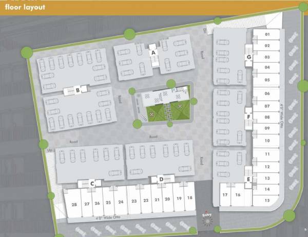  seven9-sky Block A Cluster Plan for ground Floor