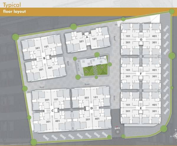  seven9-sky Block A Cluster Plan for Typical Floor