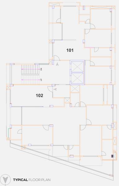  aaradhya Aaradhya Cluster Plan from 1st to 7th Floor
