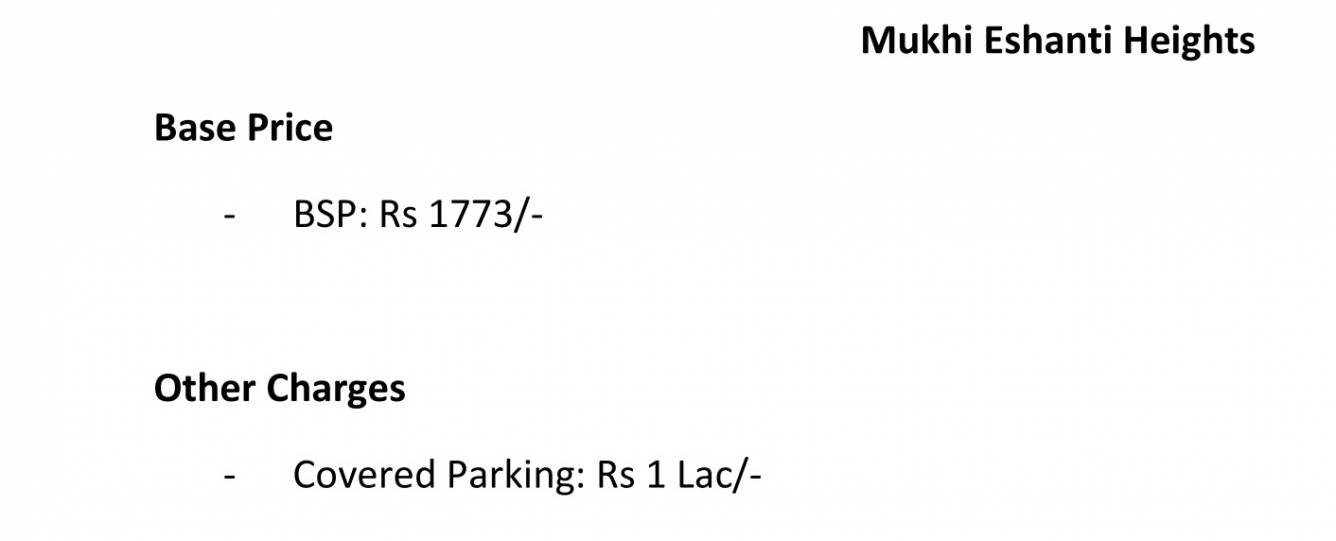 eshanti-heights Construction Linked Payment (CLP) Payment Plan