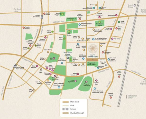  shreeji-daivi Location Plan