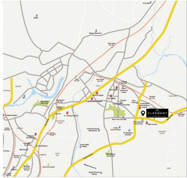  purva-clermont-wing-a Location Plan