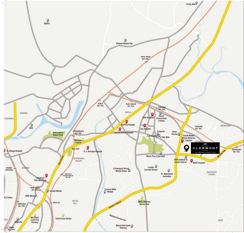  purva clermont wing a Location Plan