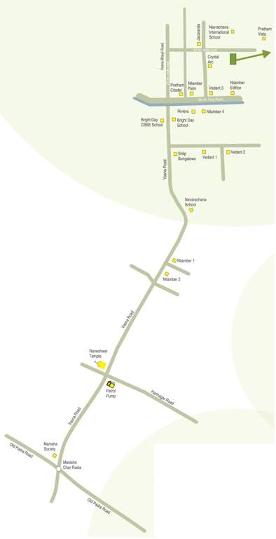  fortune greenfields Location Plan