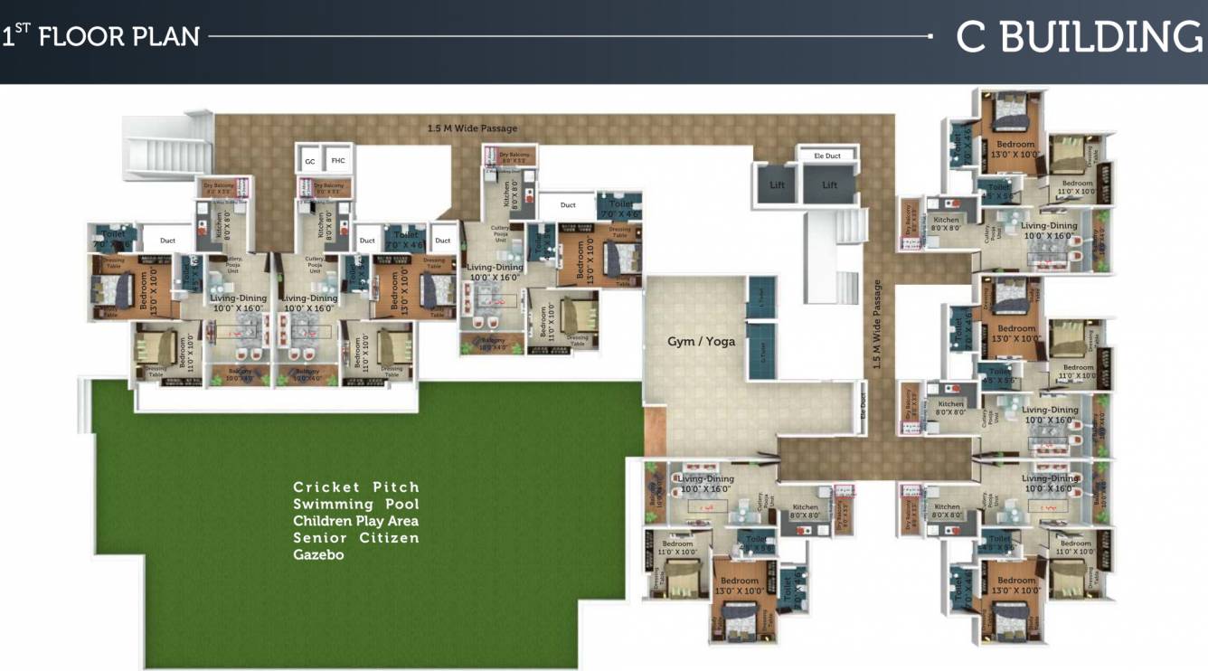  itrend life 3 Block C Cluster Plan for 1st Floor