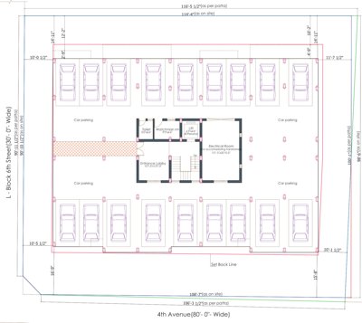  mullai-residences Mullai Residences Cluster Plan For Ground Floor