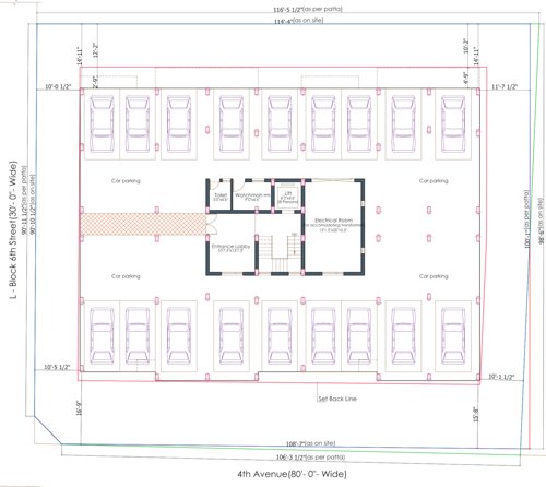  mullai-residences Mullai Residences Cluster Plan For Ground Floor