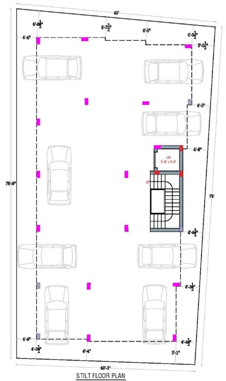  hema enclave Hema Enclave Cluster Plan For Stilt Floor