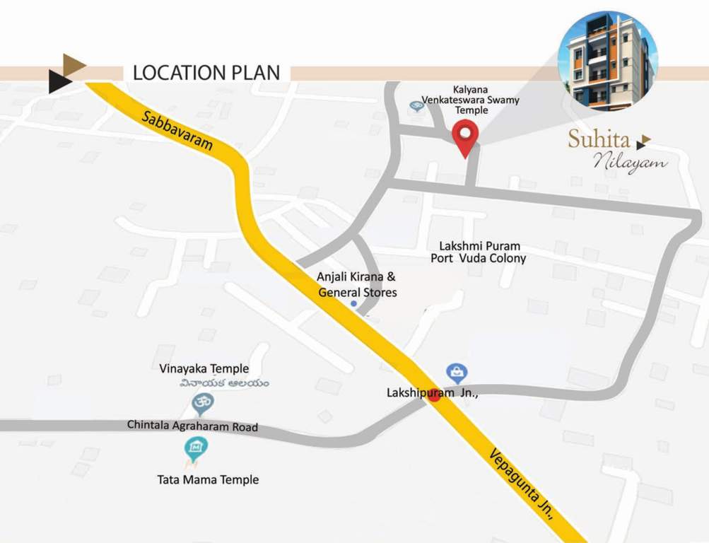  suhita nilayam Location Plan