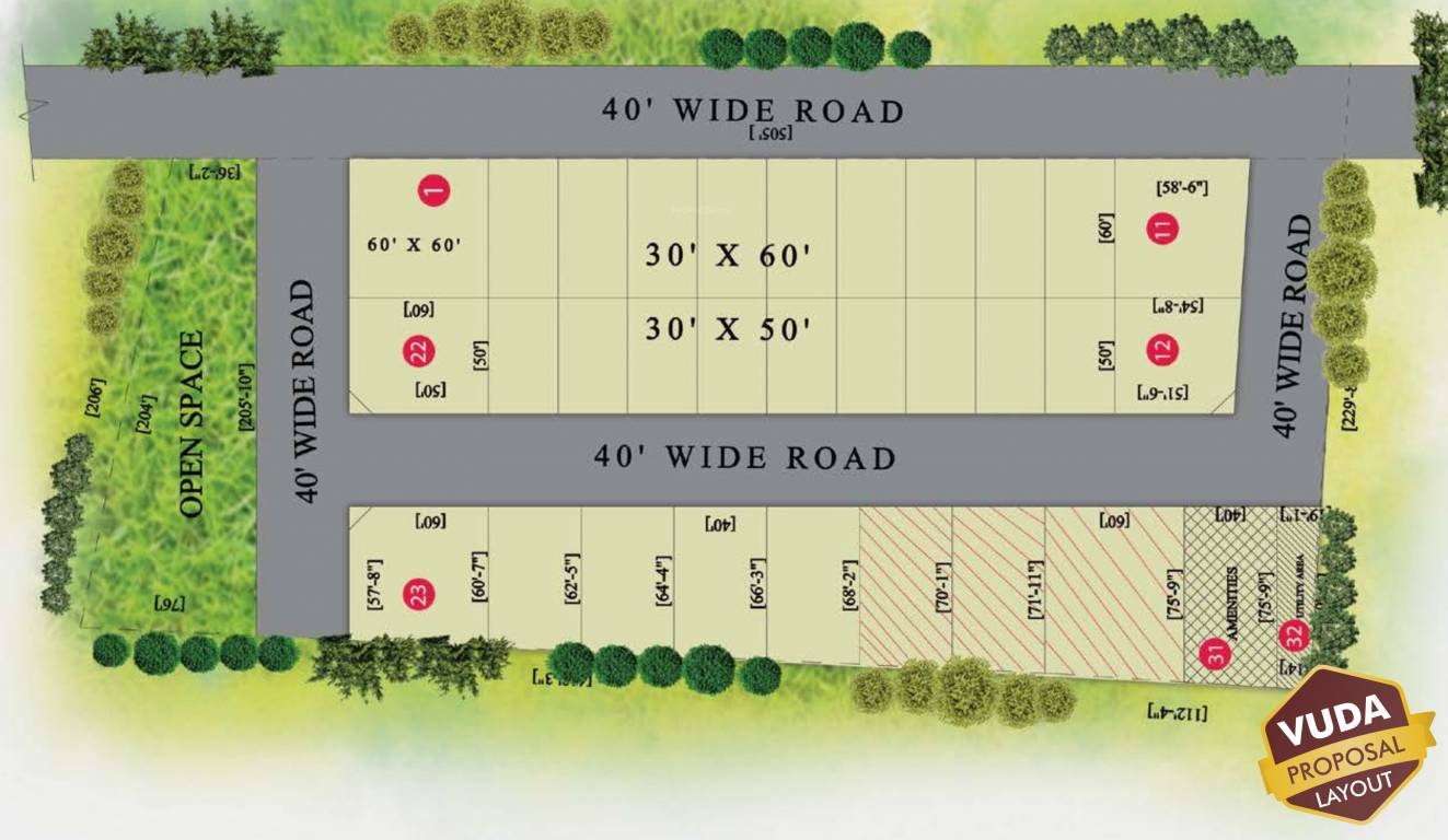 anjanadri Layout Plan