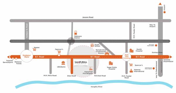  sampurna Location Plan