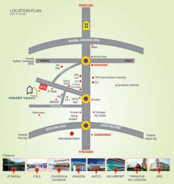  golden-valley Location Plan