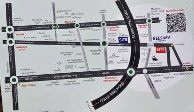  keesara-county Location Plan