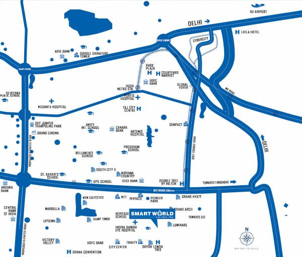  low-rise-floors-sector-61 Location Plan