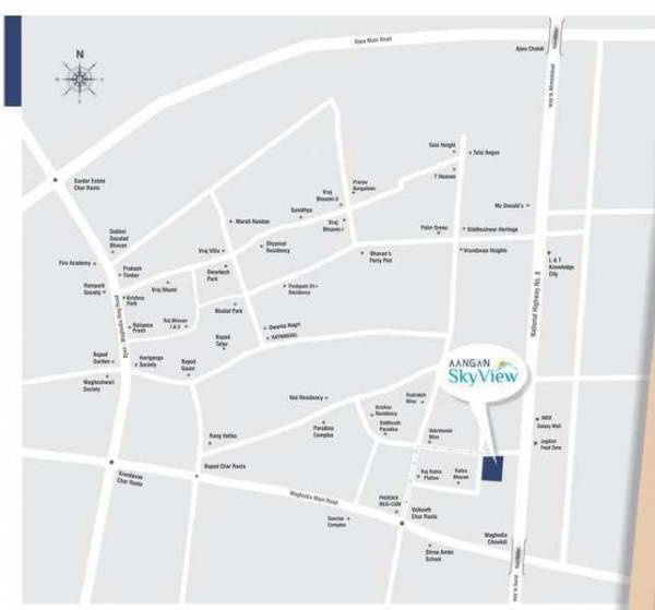  sky-view Location Plan