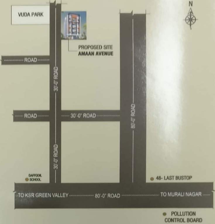  as amaan avenue Location Plan