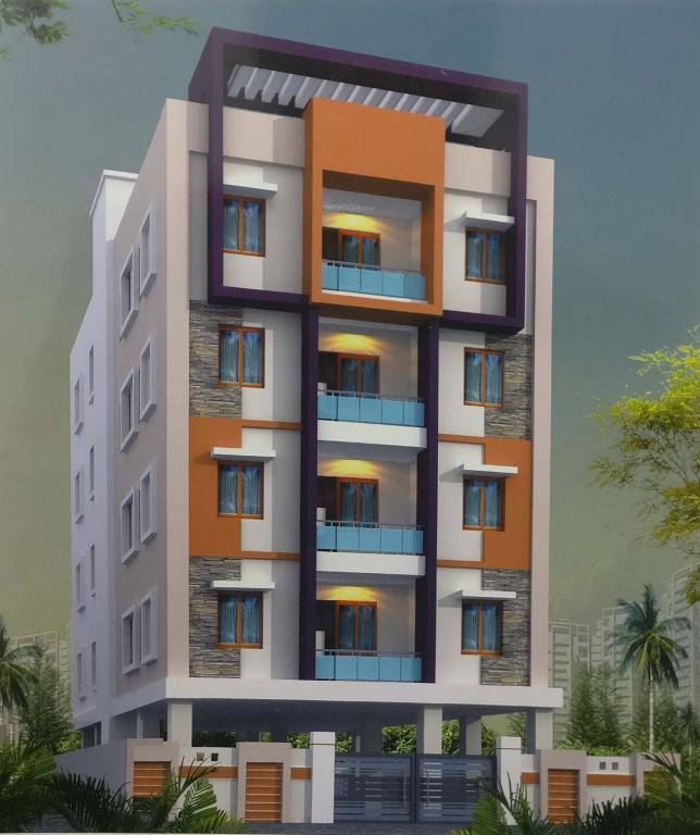 Elevation as amaan avenue Elevation