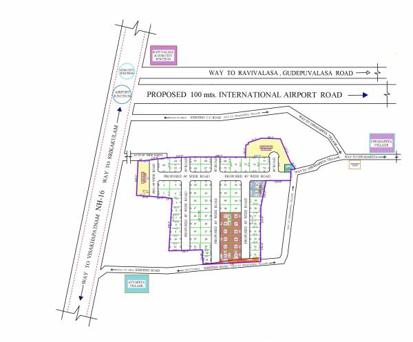  aditya-residential-plots Master Plan