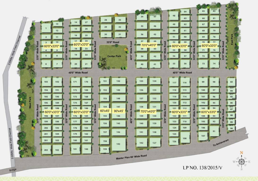 sea breeze Master Plan