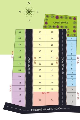  lalitha-projects-phase-1 Layout Plan