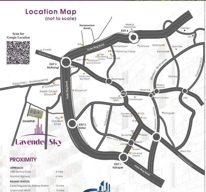  lavender sky Location Plan