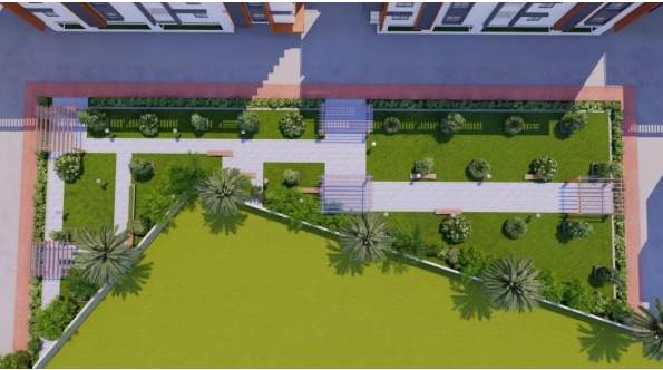  lavender sky Landscaped Gardens