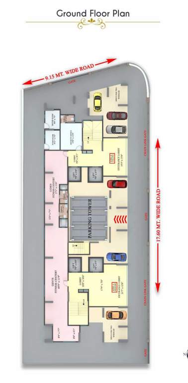  gagan 139 Gagan 139 Cluster Plan for ground Floor