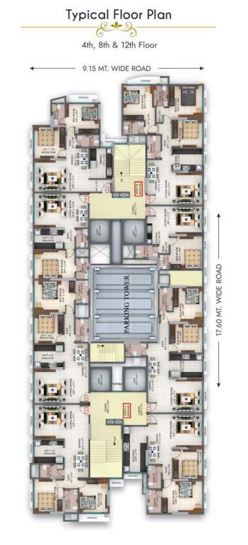  gagan 139 Gagan 139 Typical 2 Cluster Plan