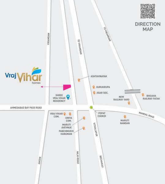  vraj-vihar-homes Location Plan
