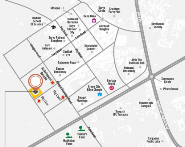  sky-park Location Plan