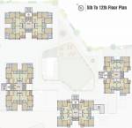  elanza Block A,B,C,D Cluster Plan From 5th To 12th Floor