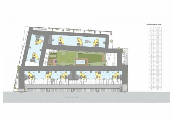  orchid-valley Ground Floor Cluster Plan
