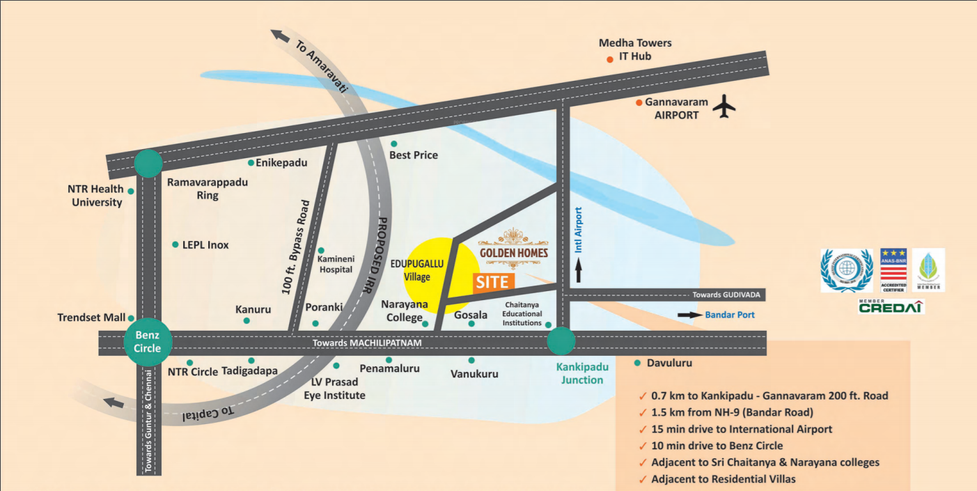 Location Plan golden-homes Location Plan