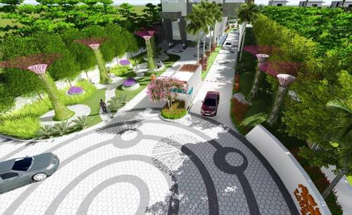 Landscaped Gardens parc-ville Landscaped Gardens