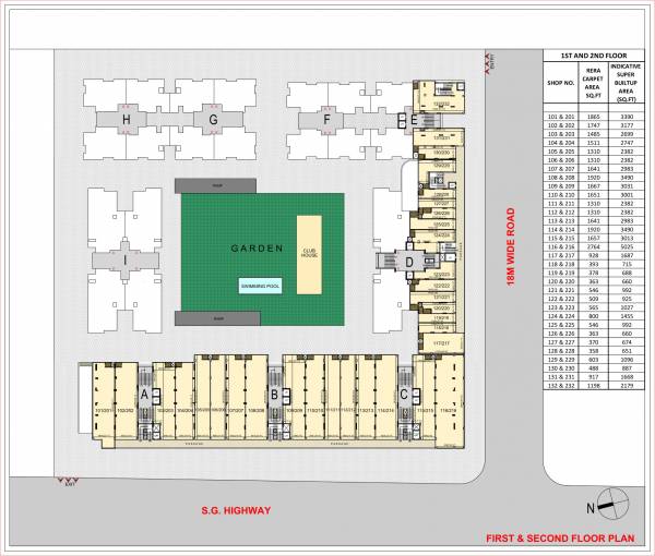  olive-greens Block A Cluster Plan