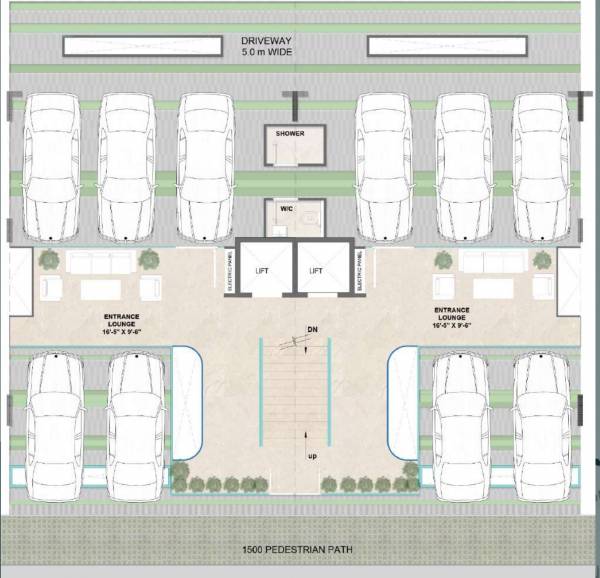  boutique-floors Cluster Plan For Stilt Floor