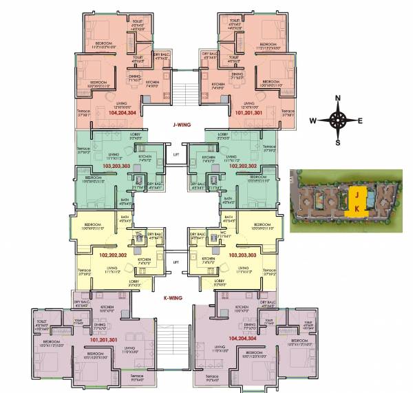  sai-dwarka Cluster Plan