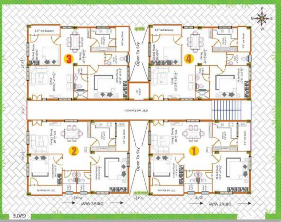  sai venkateswara enclave 1 Cluster Plan