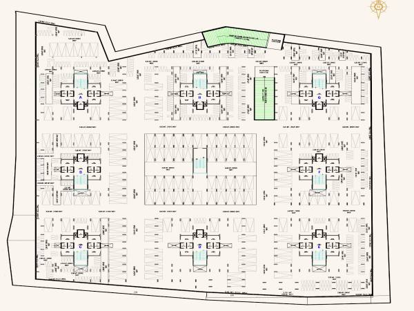  n-k-anantaya Tower A Cluster Plan for Basement 