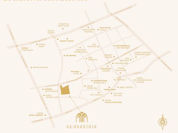  n-k-anantaya Location Plan