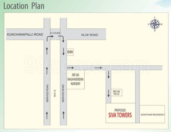  towers Location Plan