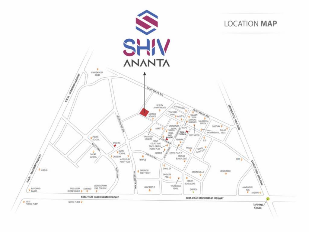  ananta Location Plan